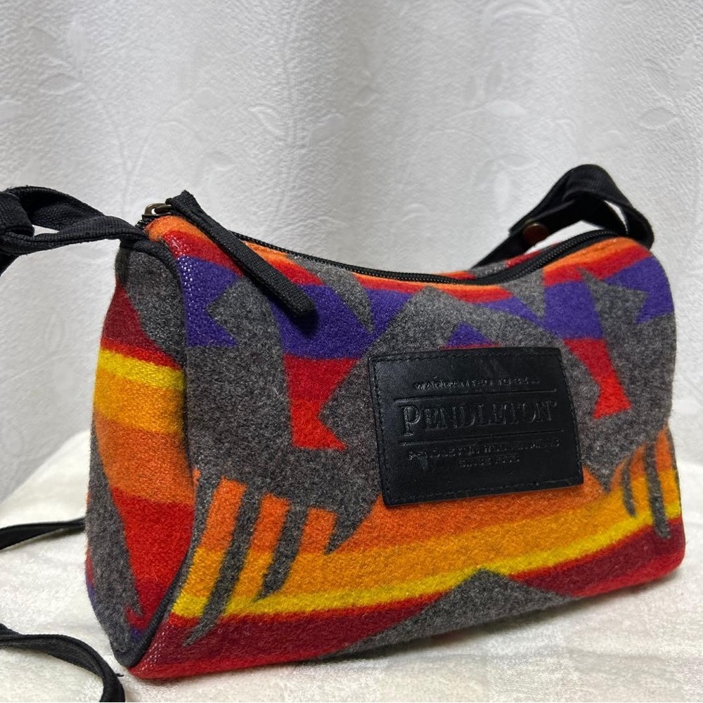 Pendleton Multicolor Wool Shoulder Bag